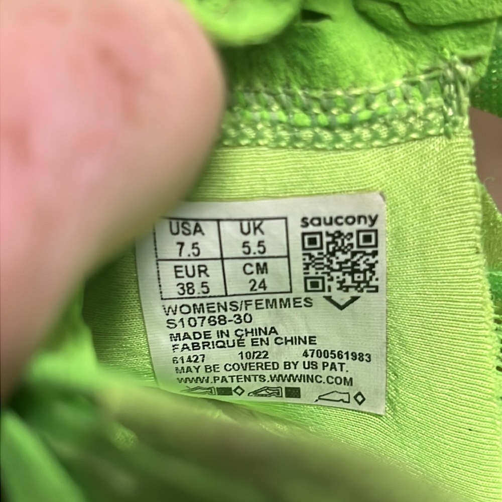 Women's Saucony Endorphin Elite Super Shoe Size 7.5 - Picture 6 of 6